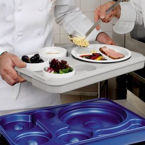 Speisentransporttabletts blu’tray